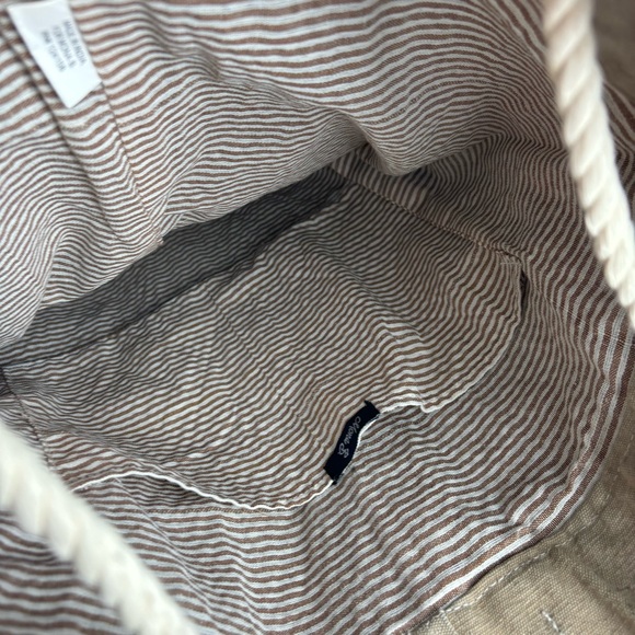 Mona B /RECYCLA Up-cycled heavy canvas rucksack/duffle bag-NWT - Picture 10 of 15